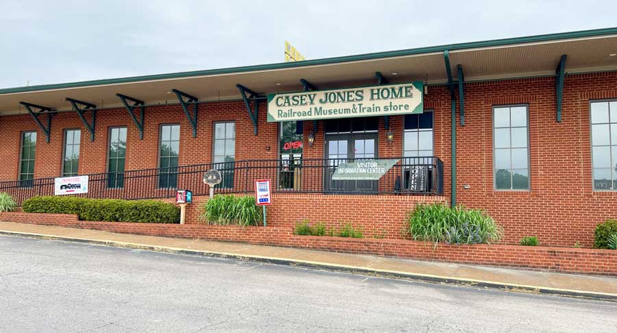 The Casey Jones Home from the outside