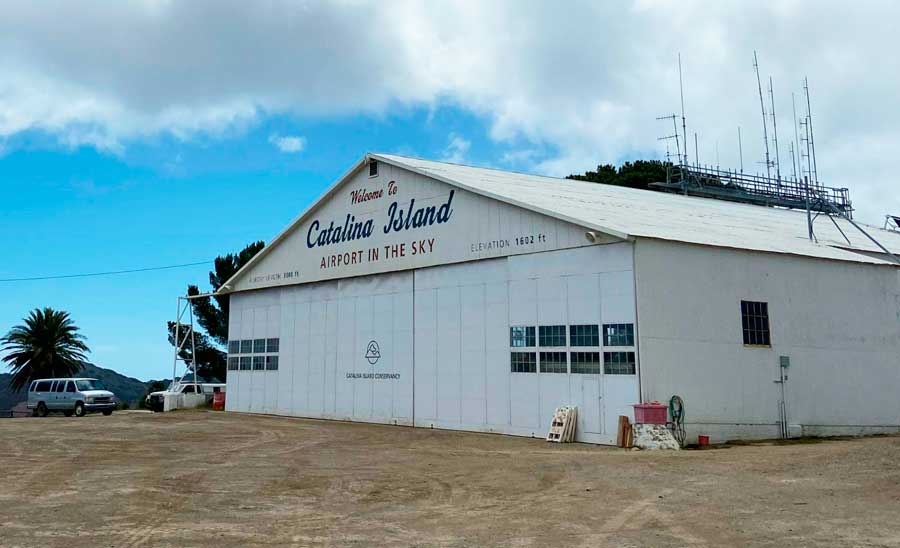 View of the Catalina Island Airport In The Sky