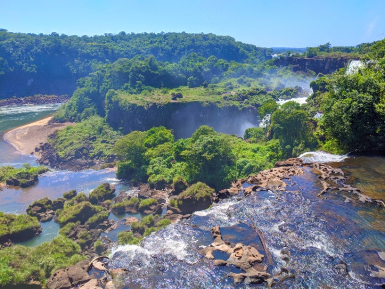 View of the Argentinian cataracts