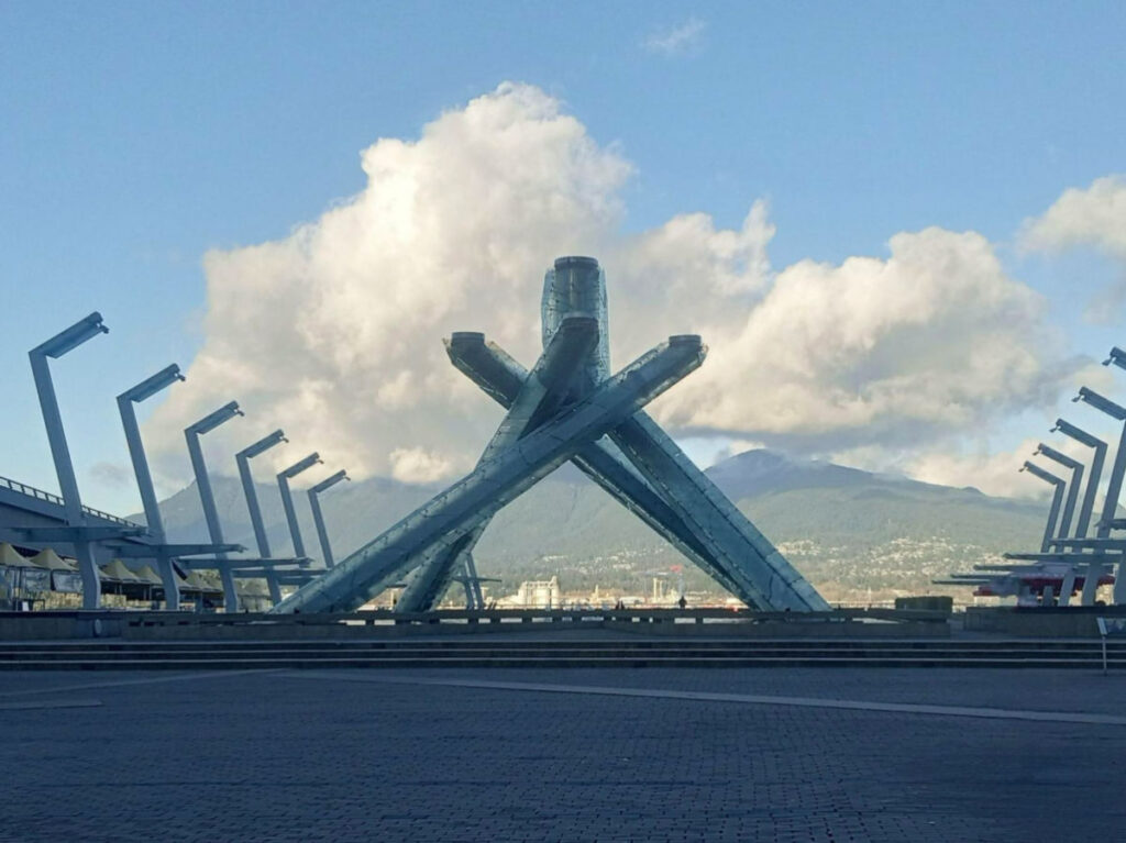 View of the Cauldron from the 2010 Winter Olympics