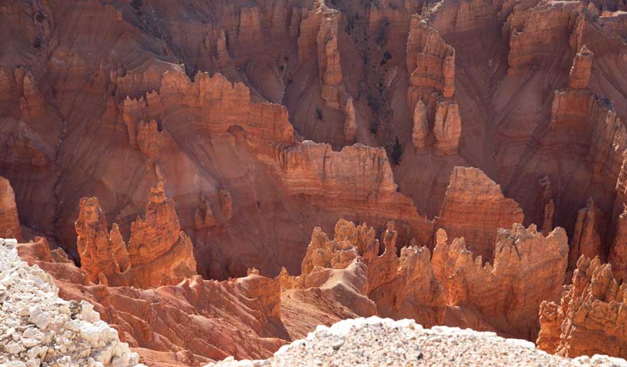 Overlooking view of the Cedar Breaks National Monument