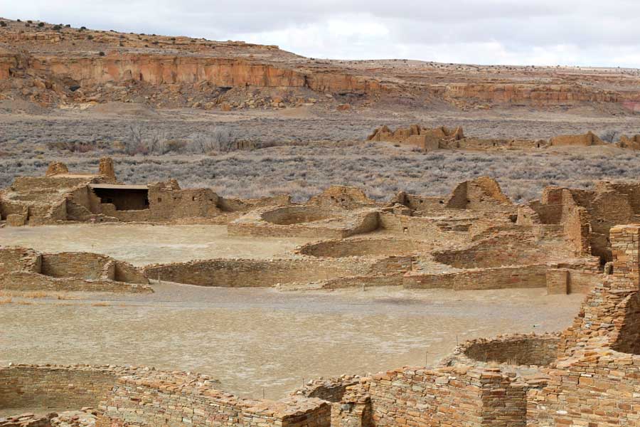 One of the areas in Chaco Culture National Historical Park