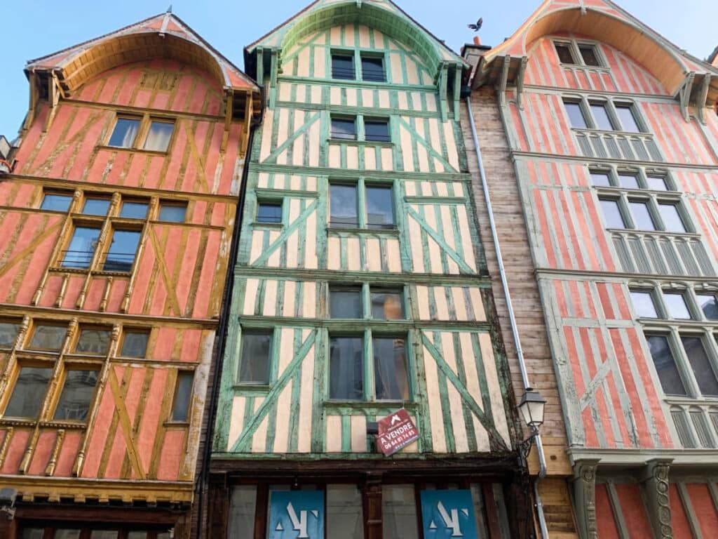 Troyes house at the Champagne Region