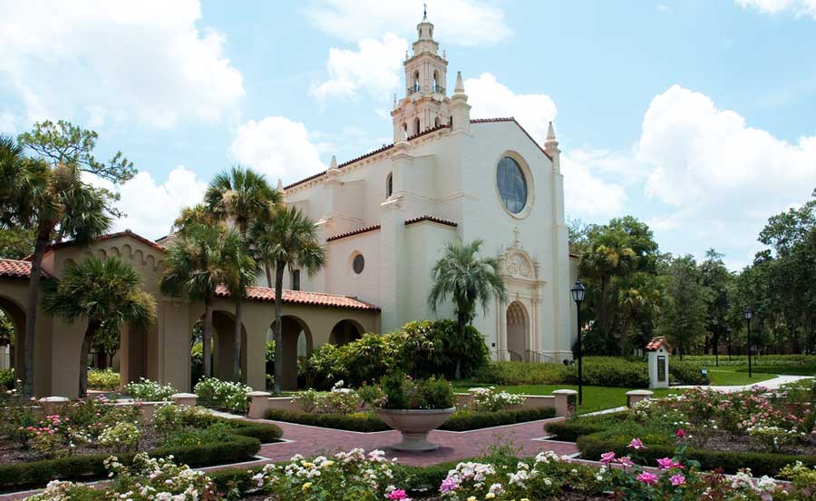 View of a chapel in Winter Park