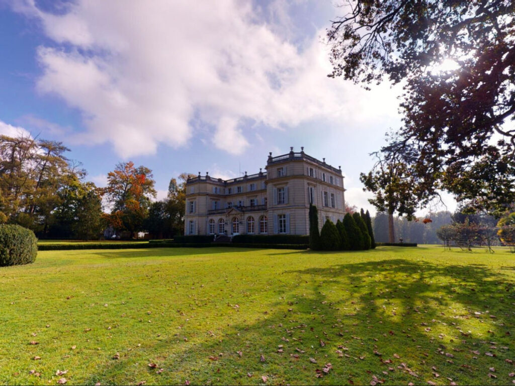 Outside view of the Château du Boulay Morin Castle