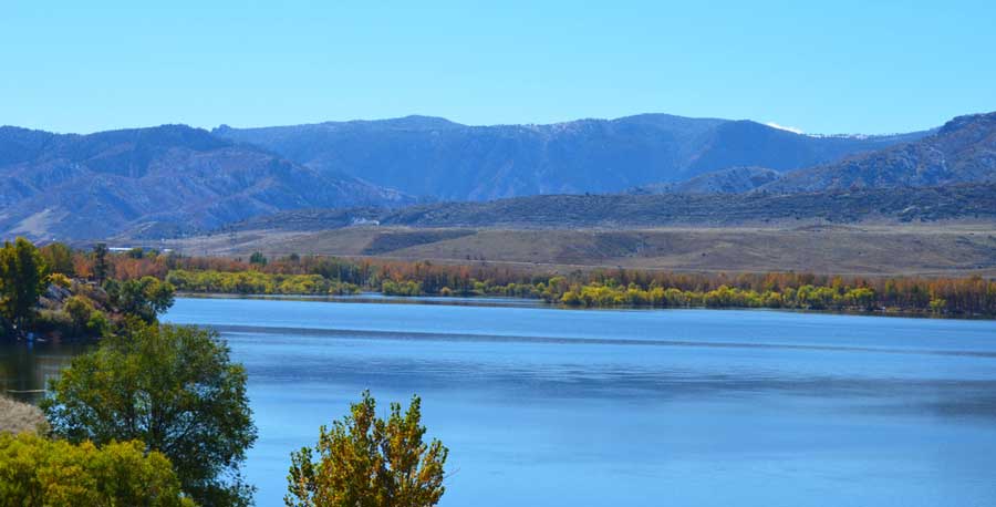 Scenic view from Chatfield State Park
