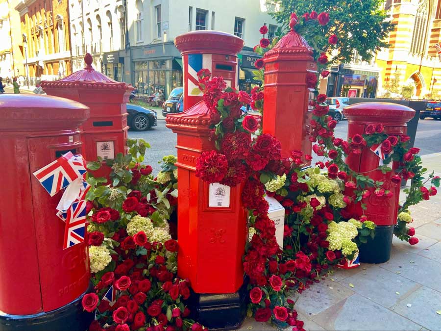 One of the display during the 2022 Chelsea Flower Show