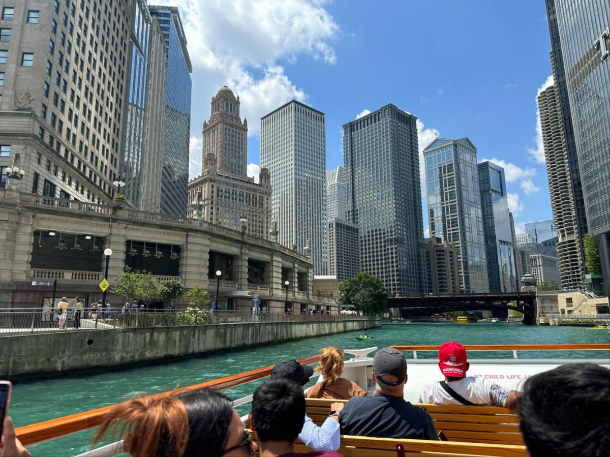 Views from the Chicago Architecture River Cruise