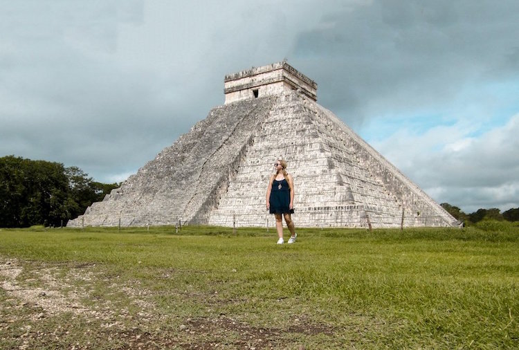 The author, Taylor Herperger at Chichen Itza