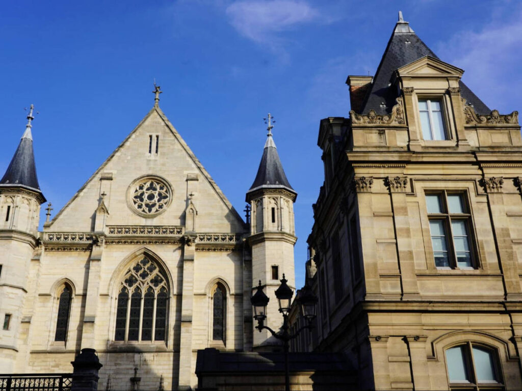 View of a church at the 3rd Arrondissement