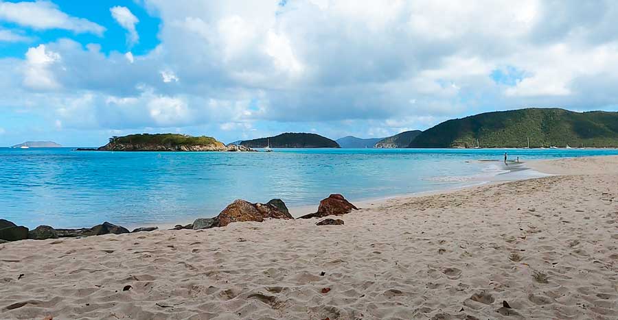 Scenic view from the Cinnamon Bay
