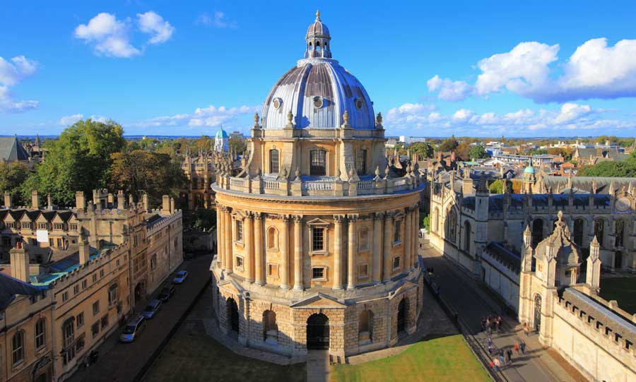 One of many historic architecture in the City of Oxford