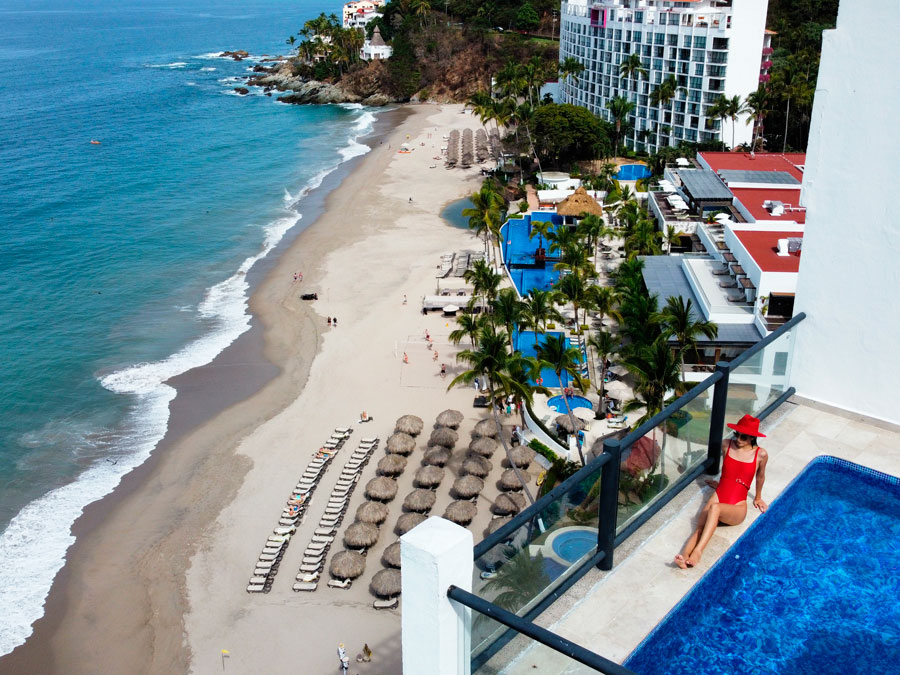 Aerial view of Hyatt Ziva