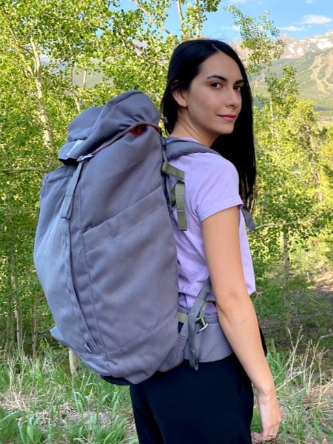 Clara during a hike in Colorado