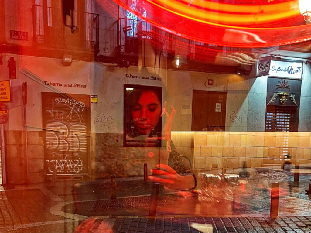 The author, Claudicet Pena taking a selfie inside the Zen Noodle Bar