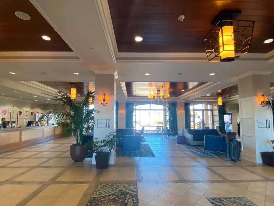 View from the inside of Club Wyndham Oceanside Pier Resort
