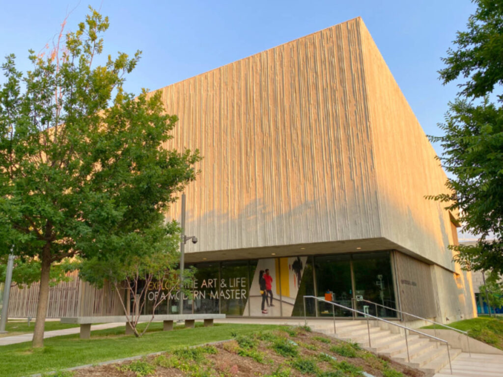 Exterior view of the Clyfford Still Museum