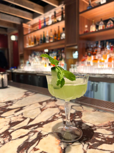 Cocktail served at Catch Steak