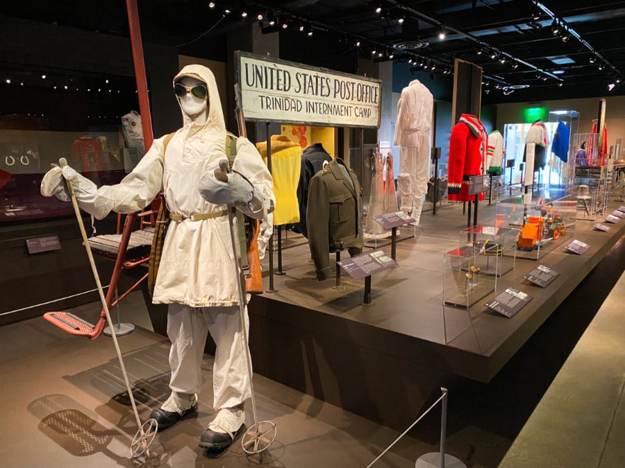 An exhibit at the Colorado History Center