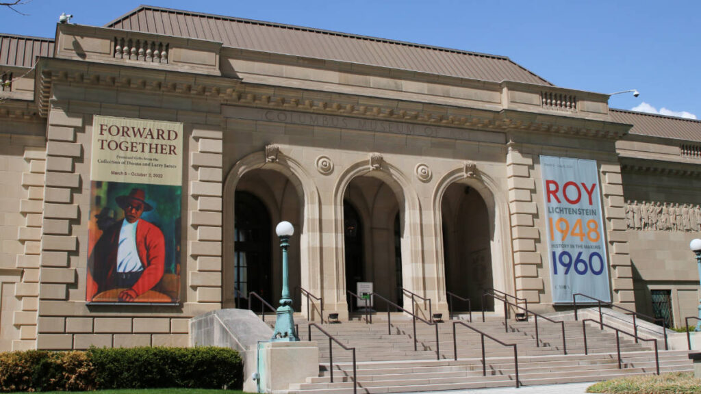 The Columbus Museum of Art building from the outside