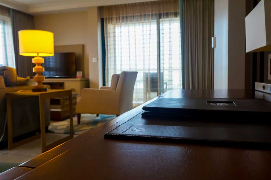 View from the inside of a room in Condado Vanderbilt Hotel