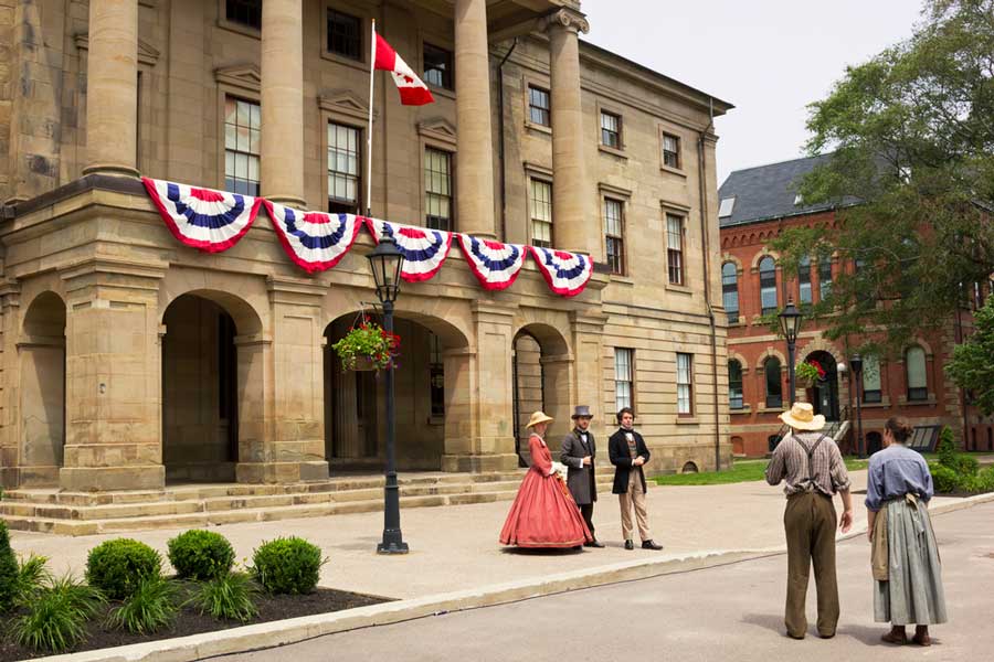 View of Confederation Players in Charlottetown