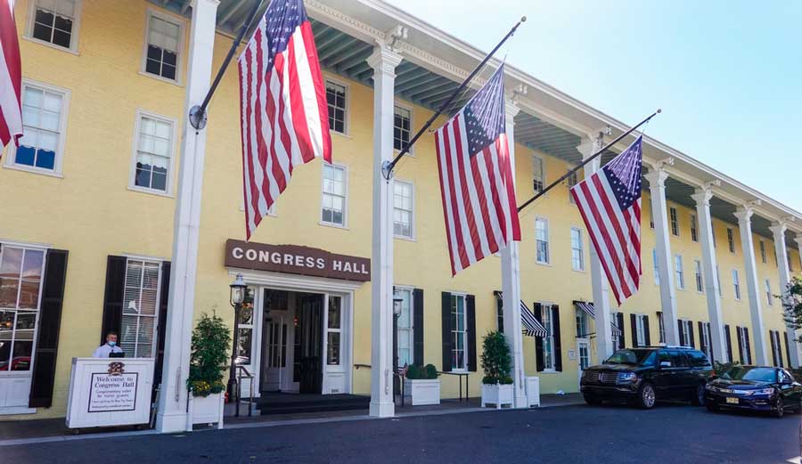 The Congress Hall Hotel from the outside