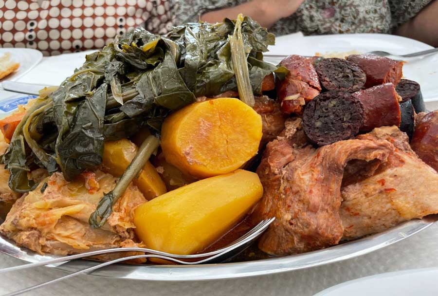 A Cozido meal in Sao Miguel Island