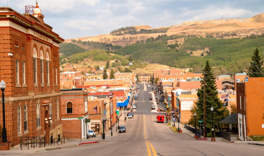 View of downtown Cripple Creek