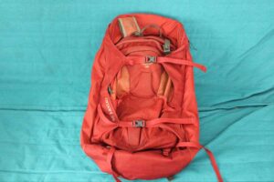 The Day Pack and Main Pack attachment system of Osprey Farpoint 55