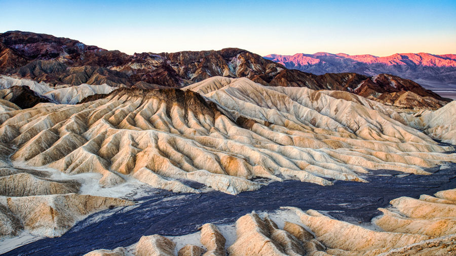 View from the Death Valley National Park