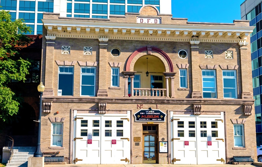 View of the Denver Firefighters Museum from the outside