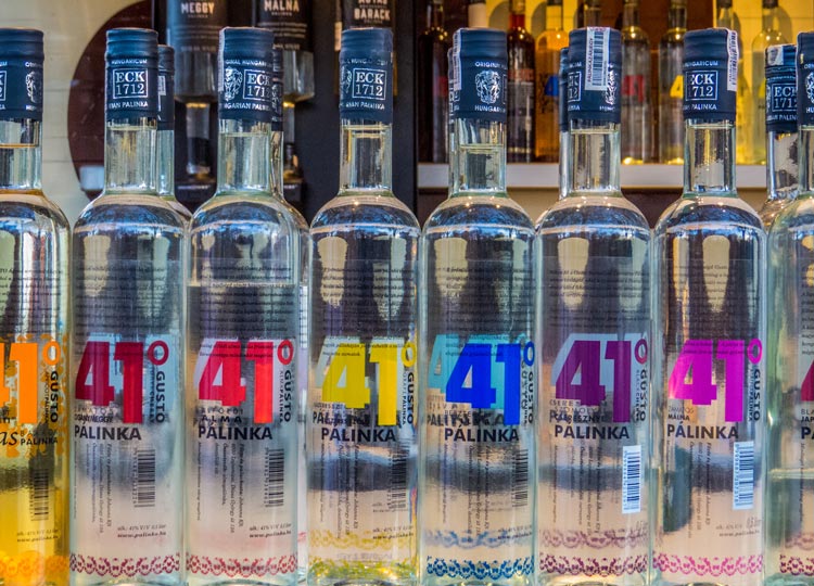 Bottle of Palinka