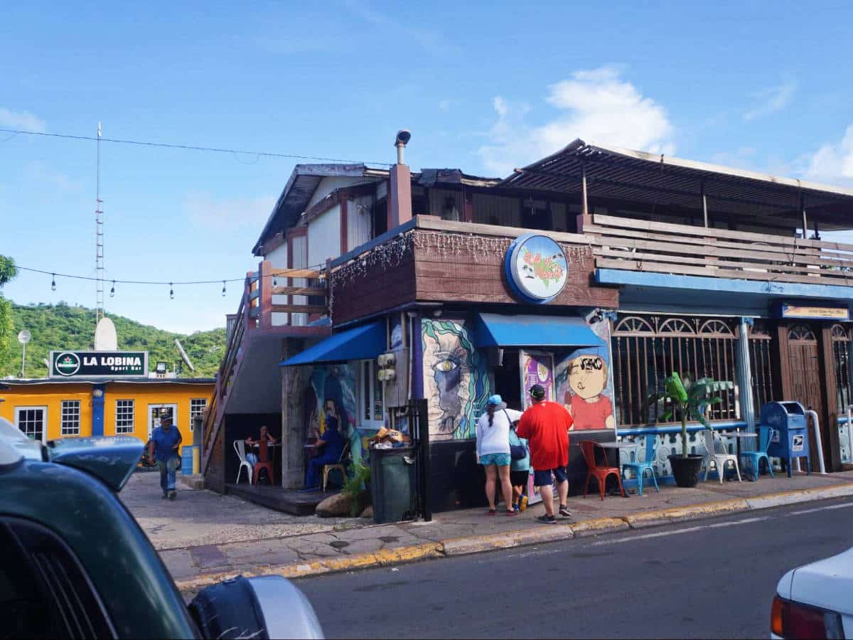 People buying on a shop at the Dewey Downtown