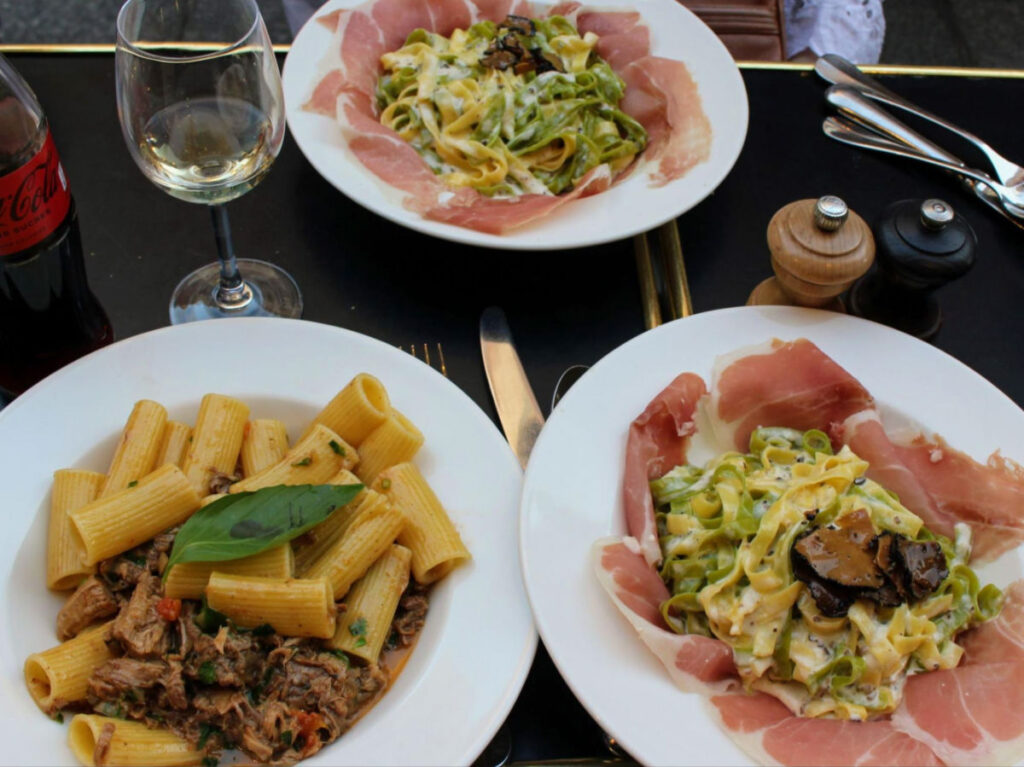 The Dinner special served at Le Petit Italien