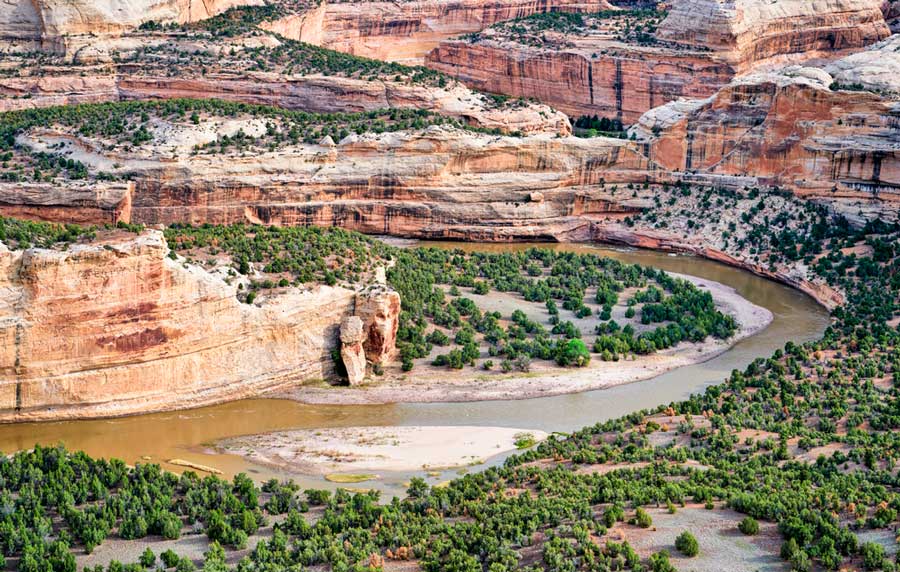 View from the Dinosaur National Monument