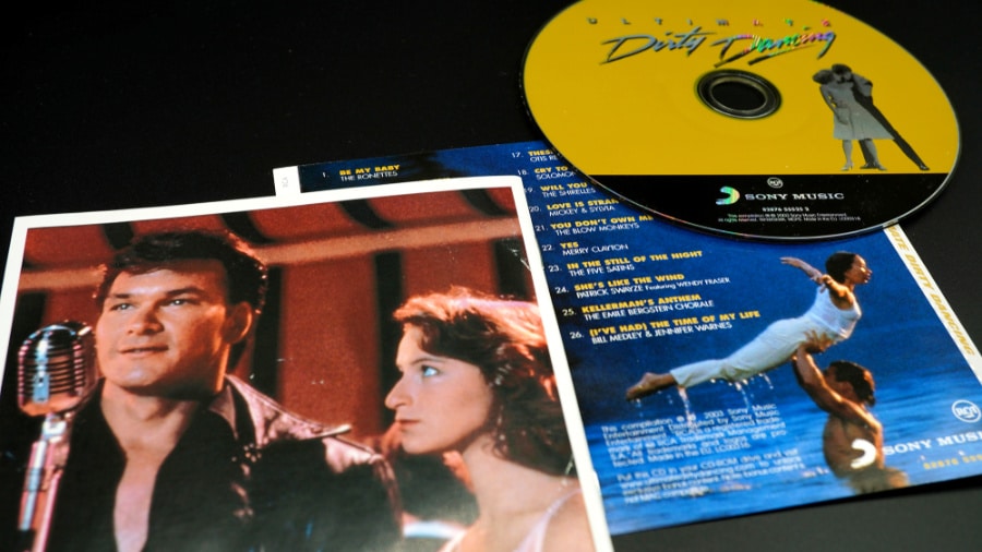 Image of the film Dirty Dancing from 1987 album