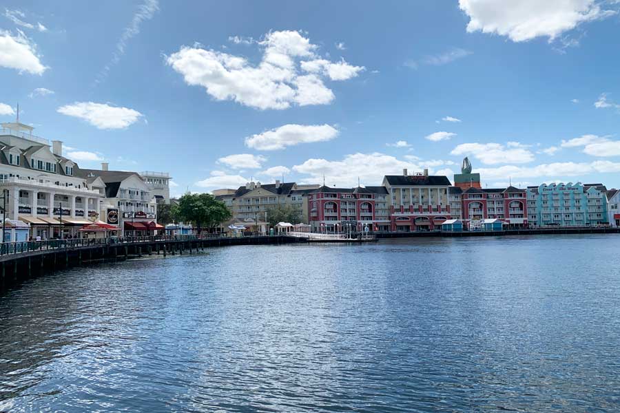 View from the Disney’s Boardwalk Inn & Villas