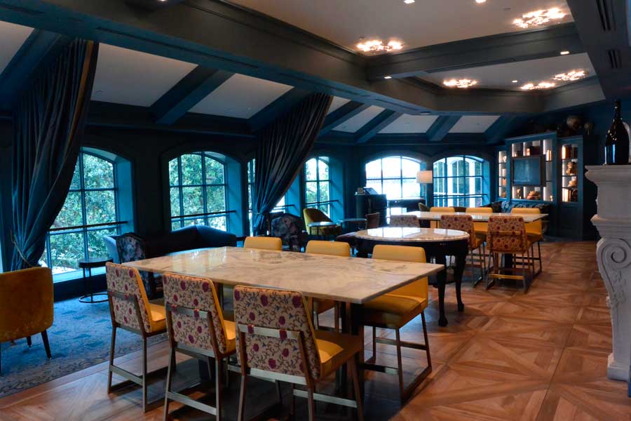 View of tables and chairs in Disney’s Grand Floridian Resort & Spa