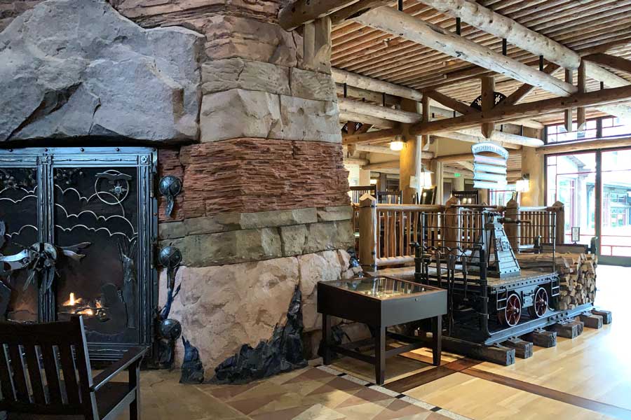 View inside theDisney’s Wilderness Lodge