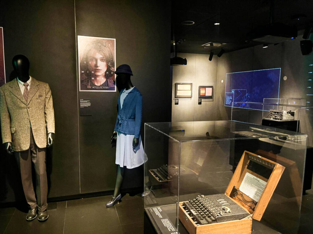 View of the displays inside the SPYSCAPE museum