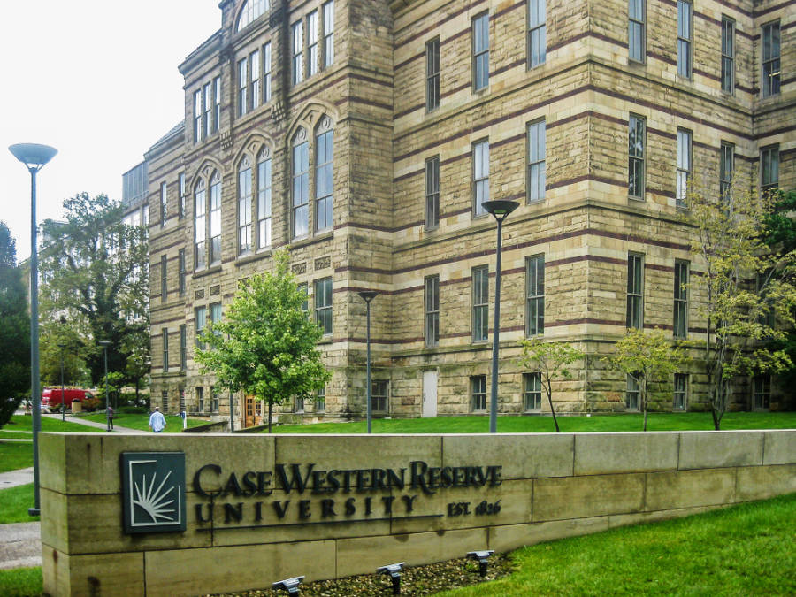 The Case Western Reserve University from the outside