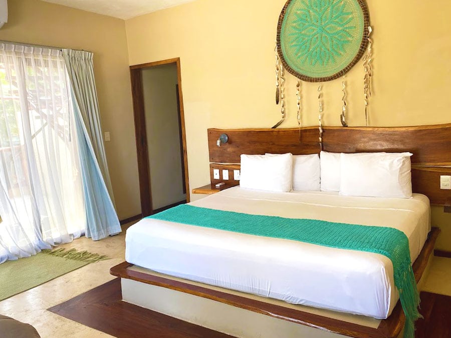 Beds at Dune Tulum