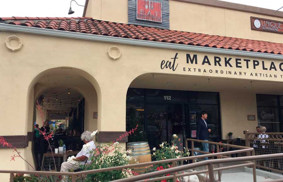The E.A.T Marketplace from the outside