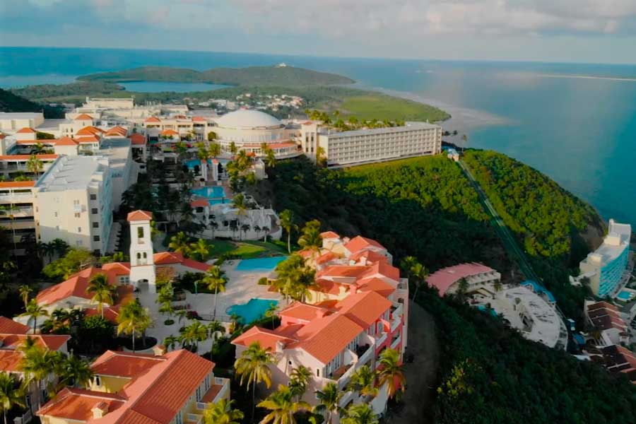 View of El Conquistador Resort from above