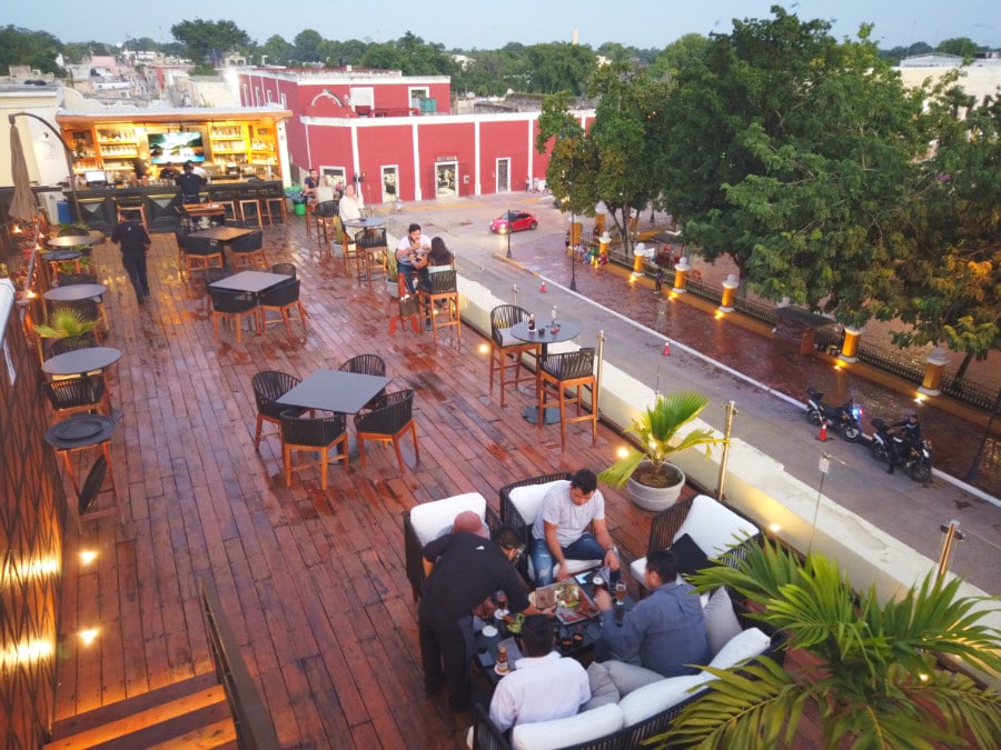 View of the Rooftop at El Meson del Marques