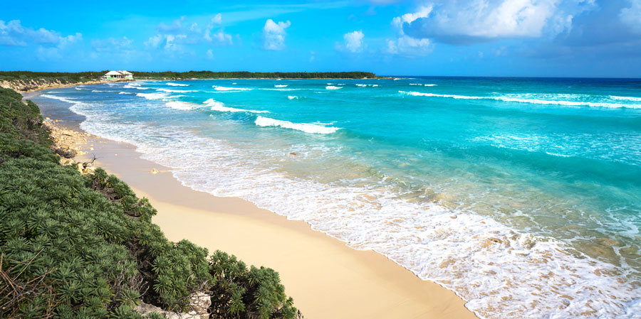 Scenic view of the El Mirador Beach