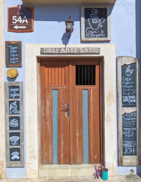 Exterior of Elela Organic Vegan Cafe