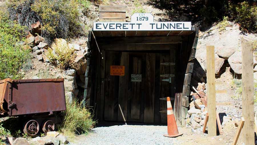 View from the entrance of Everett Tunnel