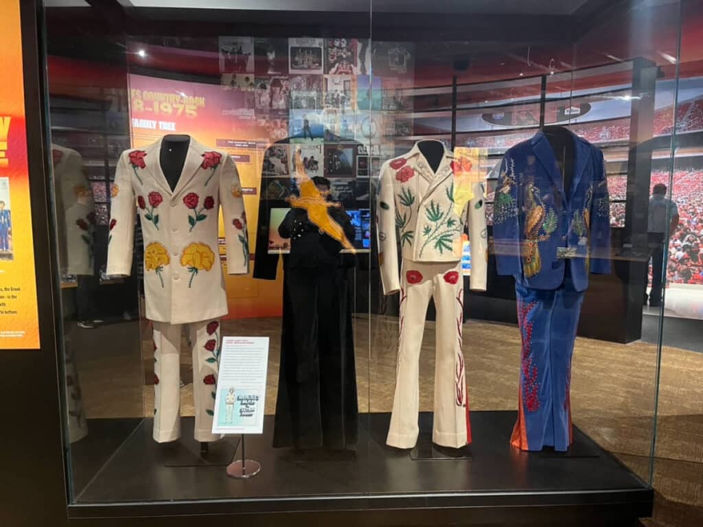 One of the temporary exhibit displayed in Country Music Hall of Fame